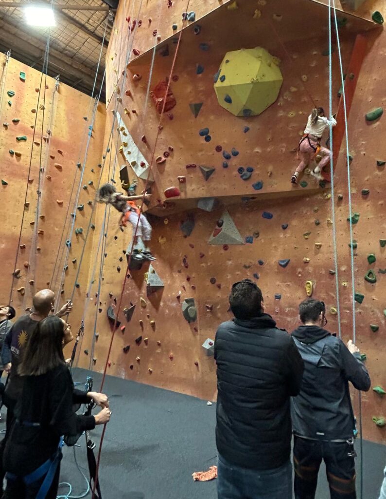 rock-climbing
