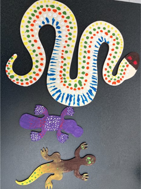 snake painting